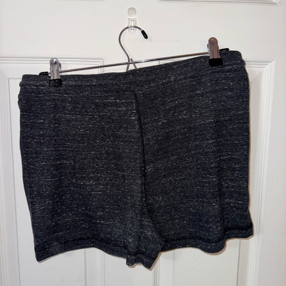 Nike Charcoal Black Sweat Shorts - Picture 2 of 3